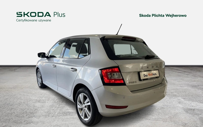 Skoda Fabia cena 49900 przebieg: 121569, rok produkcji 2021 z Frombork małe 466